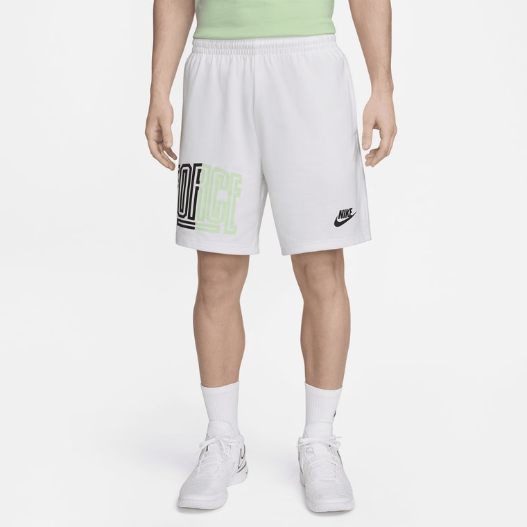 Męskie spodenki do koszykówki 21 cm Dri-FIT Nike Starting 5 - Szary