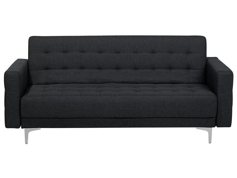 Sofa tapicerowana BELIANI Aberdeen, grafitowa, 83x183x88 cm