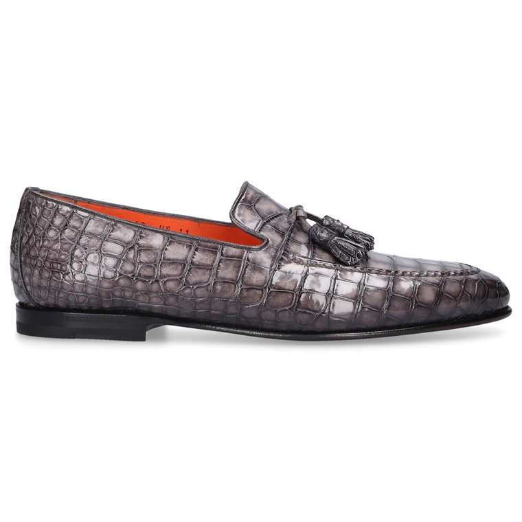 Santoni Loafer 15608 skóra krokodyla