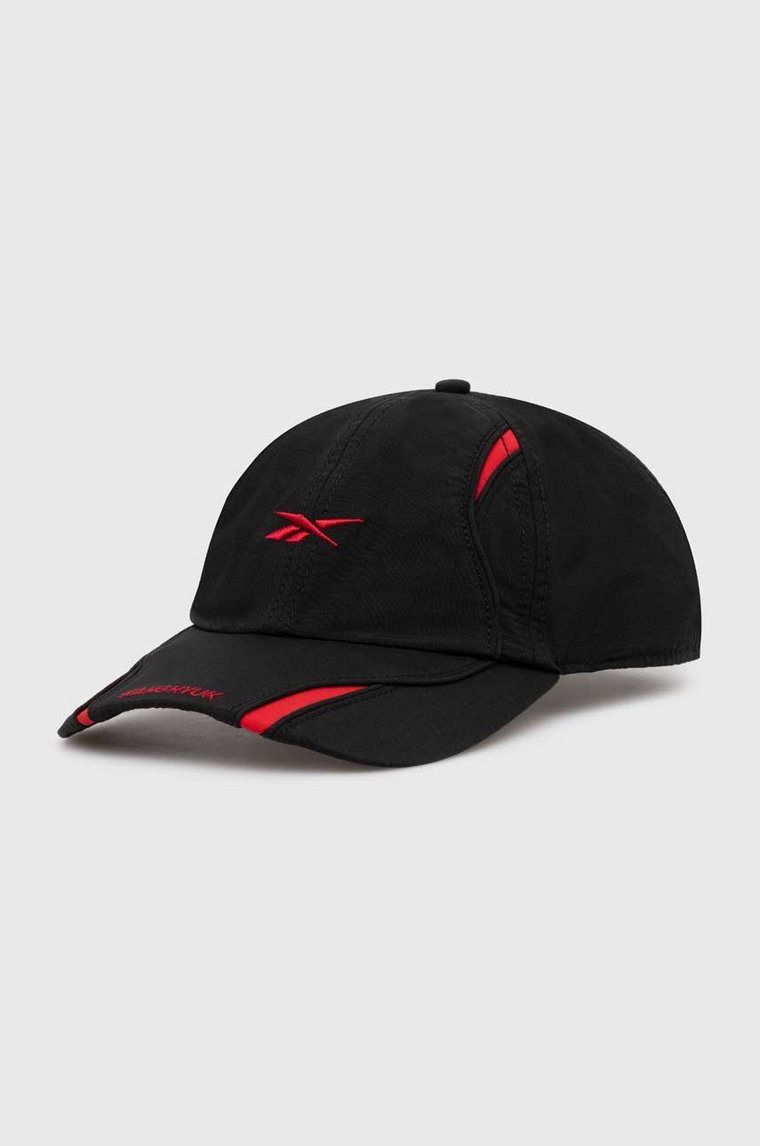 Reebok LTD czapka z daszkiem kolor czarny z aplikacją RMLB007C99FAB0011000