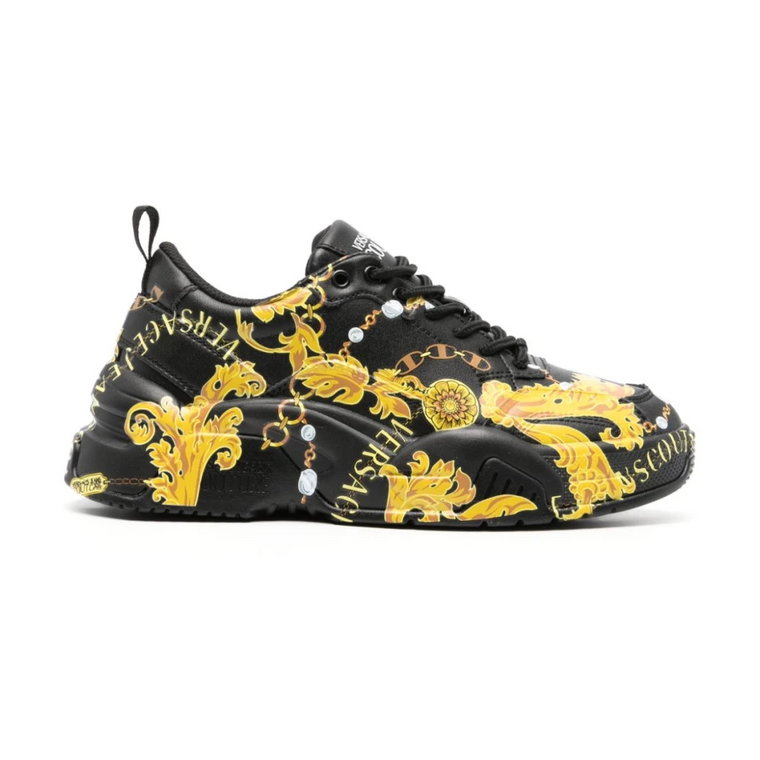 Czarne Sneakersy - Kolekcja CV Versace Jeans Couture