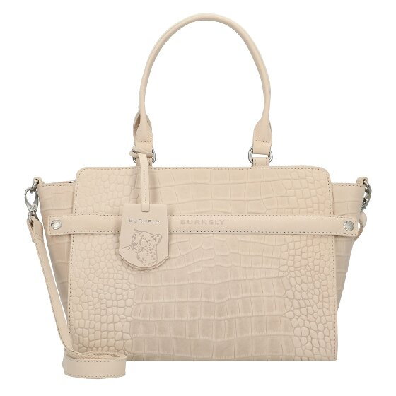 Burkely Casual Cayla Shopper Bag Skórzany 38 cm oyster white