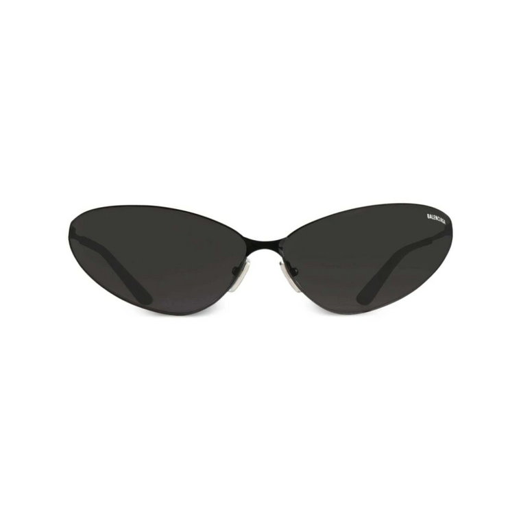 Czarne Okulary w stylu Cat-Eye Balenciaga