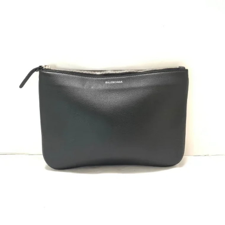 Pre-owned Leather pouches Balenciaga Vintage