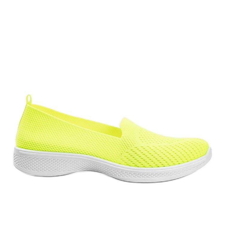 Zielone neonowe tenisówki Slip On Jamaica