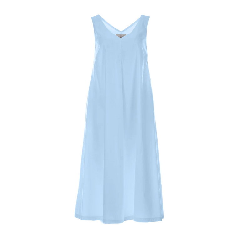 Jasnoniebieska Sukienka dla Kobiet Vicario Cinque