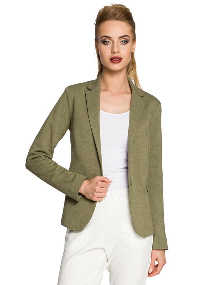 made of emotion Blezer w kolorze khaki