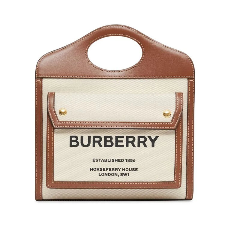 Naturalny Brązowy Torba Burberry