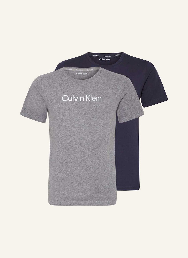 Calvin Klein T-Shirty, 2 Szt. grau