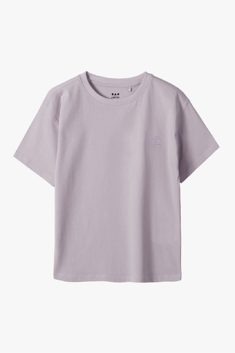 Fioletowy bawełniany t-shirt - Limited Edition