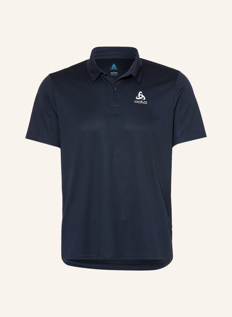 Odlo Funkcyjna Koszulka Polo Cardada Regular Fit blau