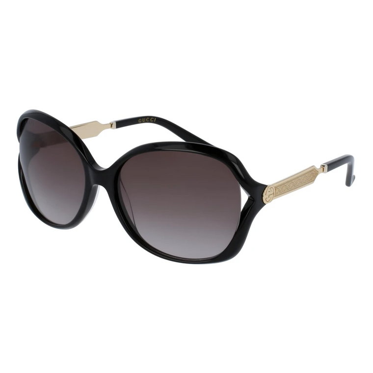 Stylish Sunglasses in Havana Gold/Brown Gucci