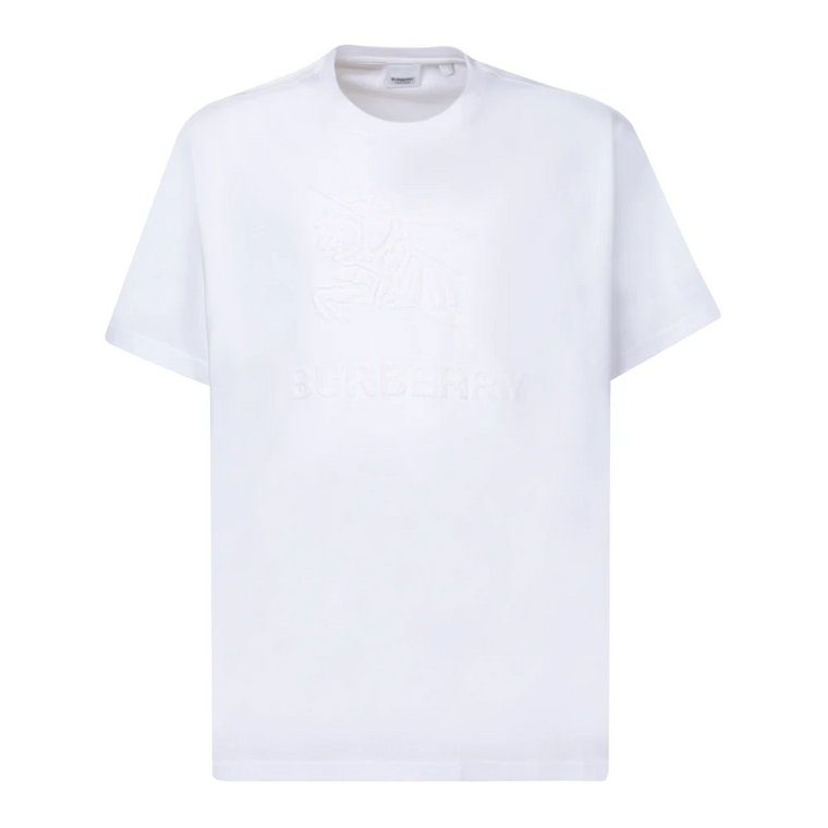 Biała koszulka męska - Niezbędna część garderoby Burberry