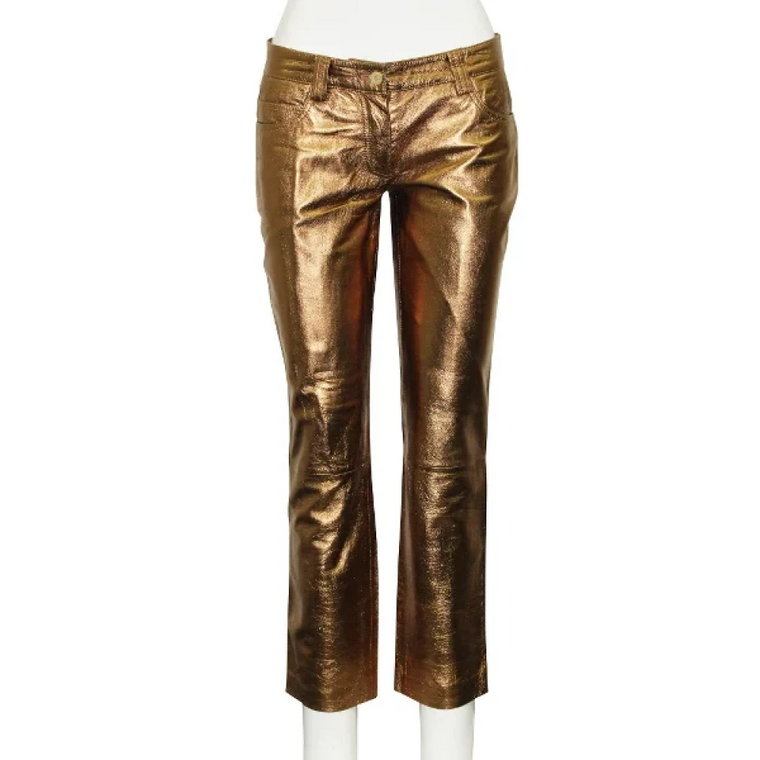 Pre-owned Leather bottoms Dolce & Gabbana Pre-owned