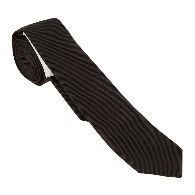 Krawat z haftem z piór Alexander McQueen