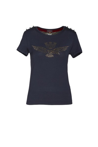 T-Shirt Damski Aeronautica Militare Blu Navy - Xs