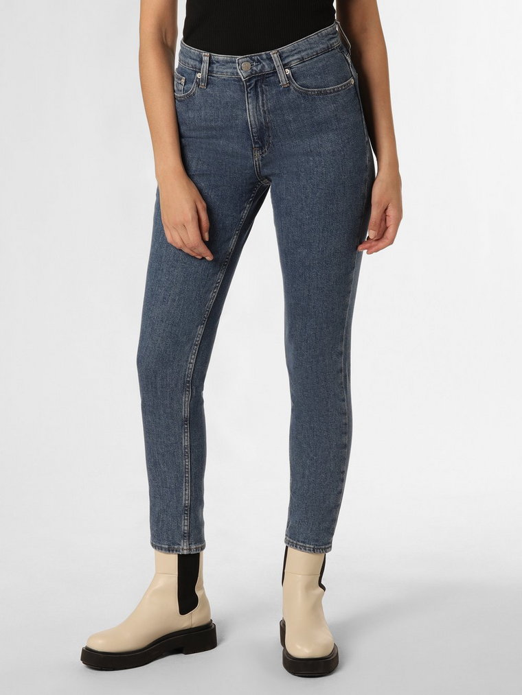 Calvin Klein Jeans - Jeansy damskie, niebieski