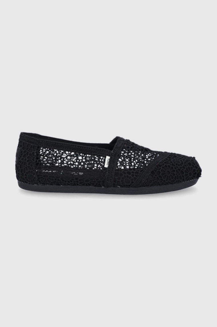 Toms Espadryle Alpargata kolor czarny