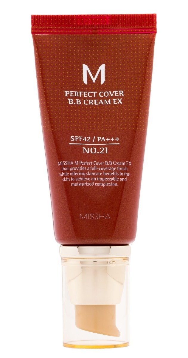 Missha M Perfect Cover Krem BB SPF 42 PA+++ Light Beige No 21