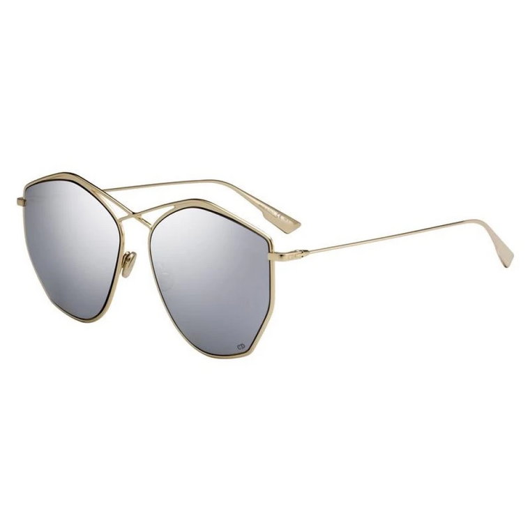 Okulary przeciwsłoneczne z ramką w kolorze złota Dior