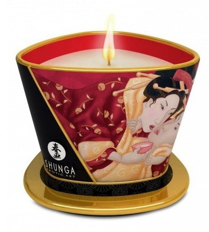 Ombero Shunga Aphrodisia Massage Candle, 170ml