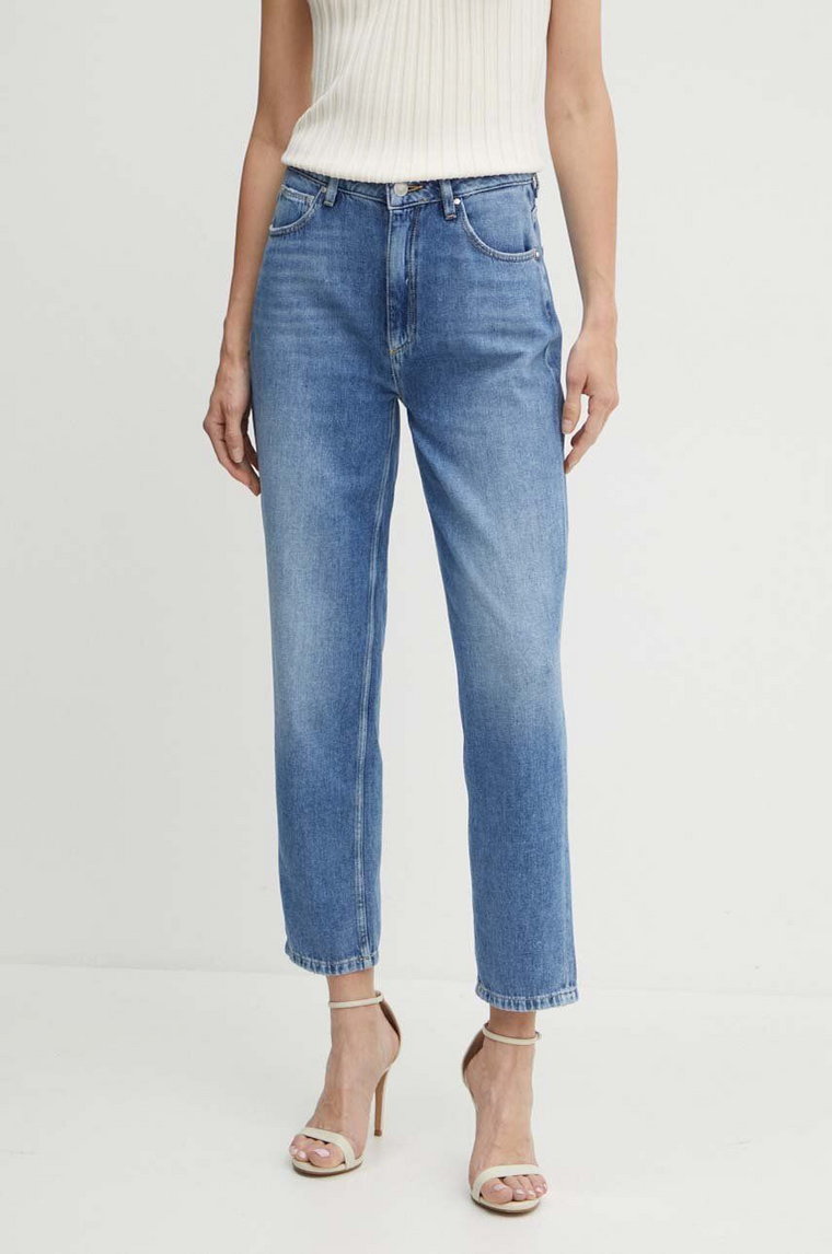 Guess jeansy damskie high waist W4RA21 D5912