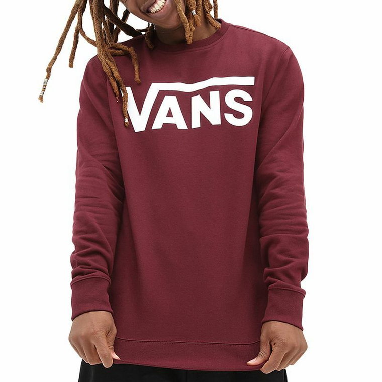 Bluza Vans Classic Crew VN0A456A4QU1 - bordowa