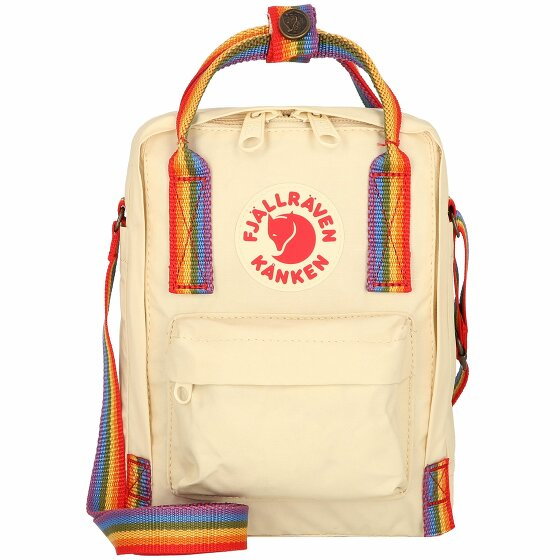 Fjällräven Kanken Rainbow Sling Pasek na ramię 15 cm light oak-rainbow pattern