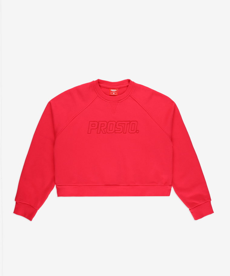 Crewneck Boxsy Red