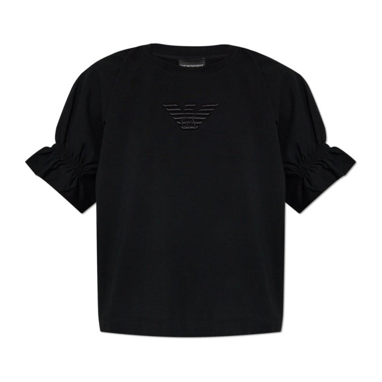 T-shirt z logo Emporio Armani