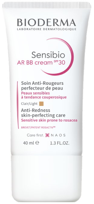 BIODERMA SENSIBIO AR BB CREAM SPF30 Krem Do Skóry Naczynkowej - 40 ml