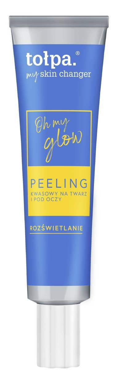 Tołpa My Skin Changer Oh My Glow Peeling kwasowy na twarz i pod oczy 40ml