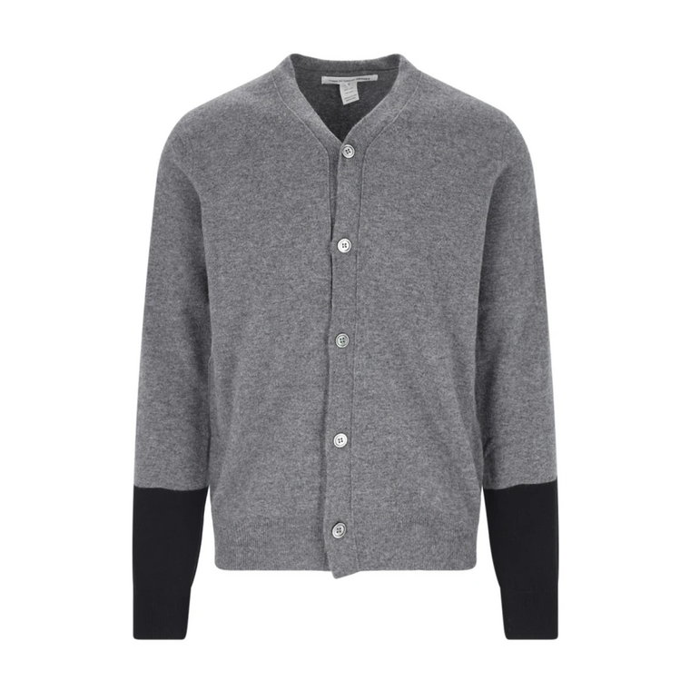 Szare Swetry Cardigan Comme des Garçons