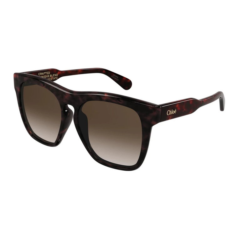 Okulary przeciwsłoneczne w kolorze Havana/Brown Chloé