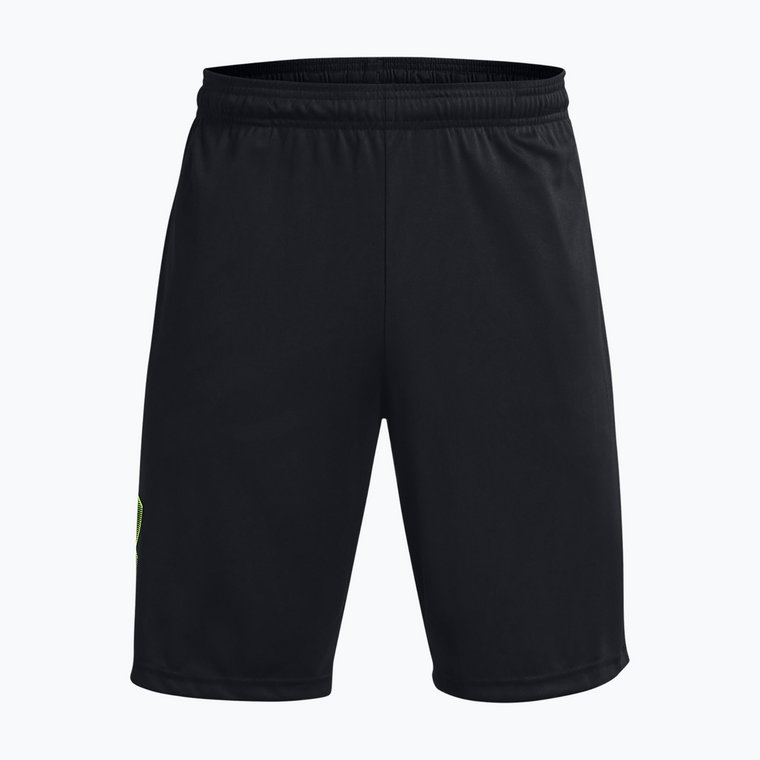 Spodenki treningowe męskie Under Armour Tech Graphic black/lime surge