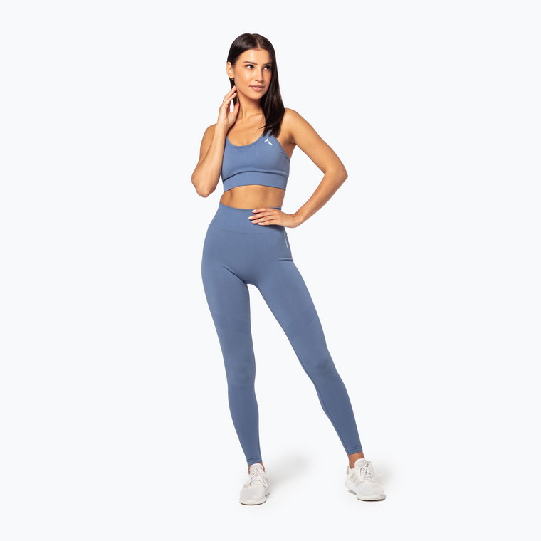 Legginsy treningowe damskie Carpatree Vibe Seamless blue