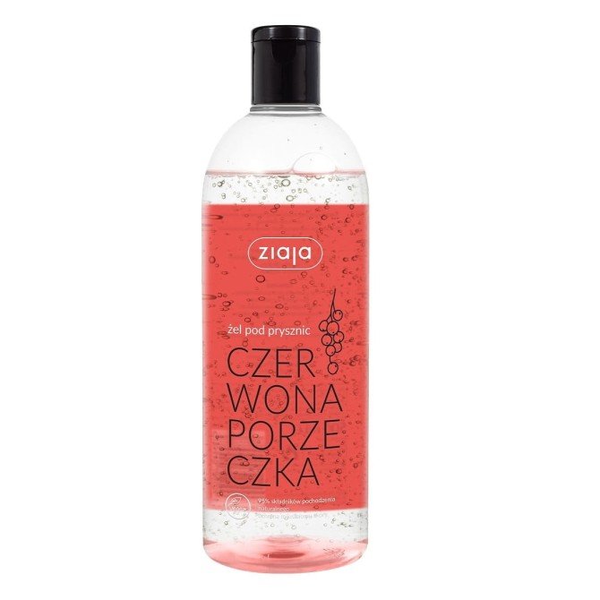 Ziaja Vegan żel pod prysznic Czerwona Porzeczka 500ml