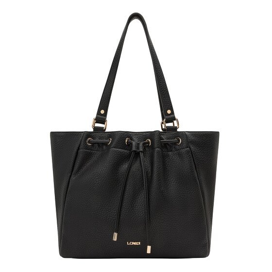 L.Credi Oralie Shopper Bag 43 cm schwarz