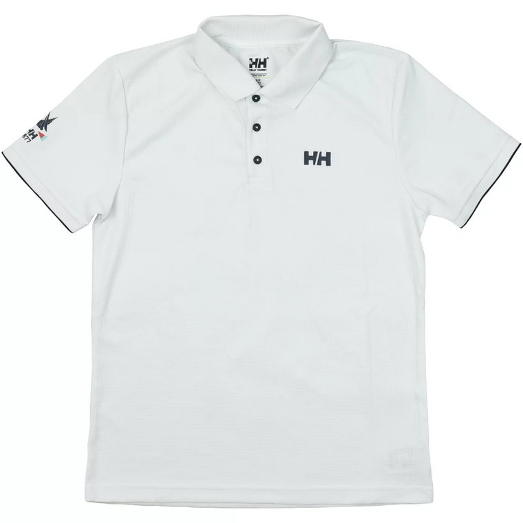 Helly Hansen Ocean Polo 34207-001, Męskie, Białe, koszulki polo, poliester, rozmiar: S