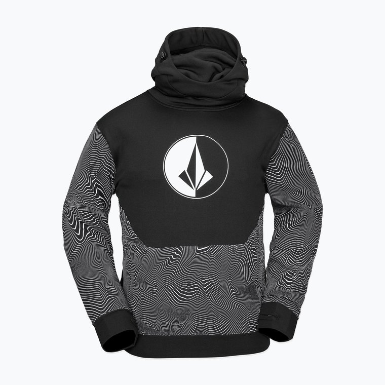 Bluza snowboardowa męska Volcom Hydro Riding Hoodie black print