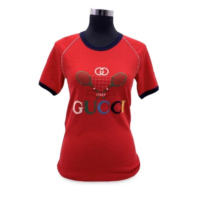 Pre-owned Cotton tops Gucci Vintage