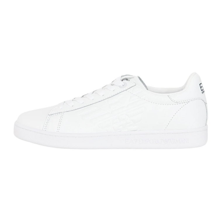 Białe buty męskie Emporio Armani EA7