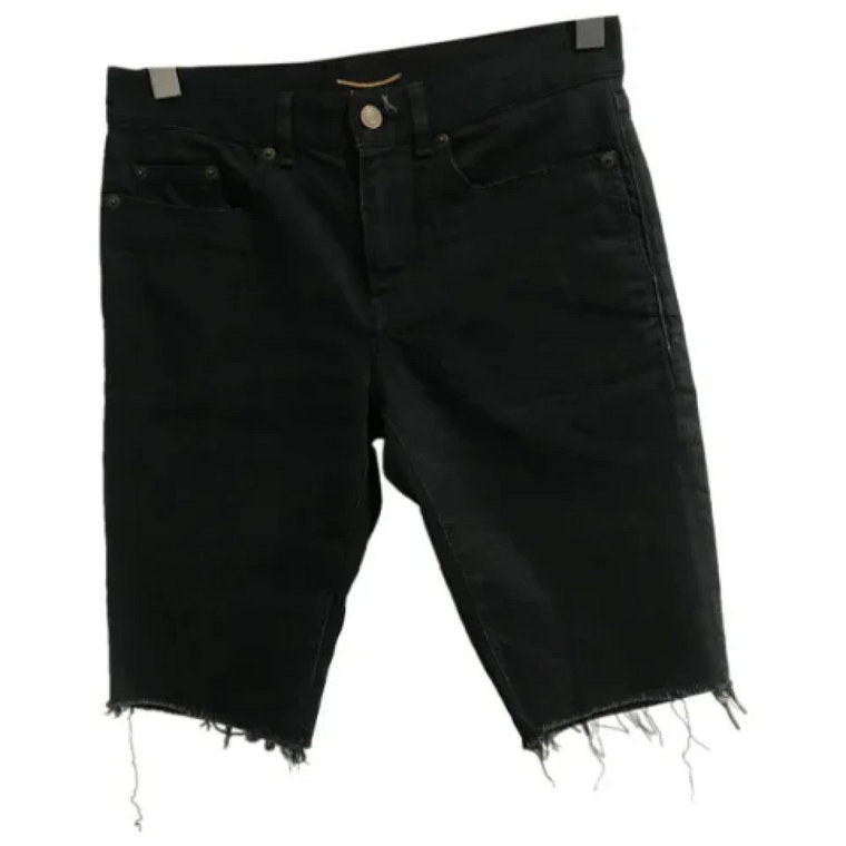 Pre-owned Denim bottoms Saint Laurent Vintage