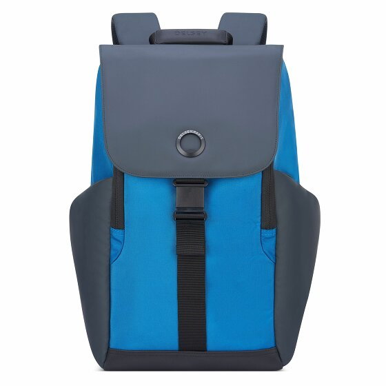 Delsey Paris Plecak Securflap RFID 45 cm Komora na laptopa marineblau