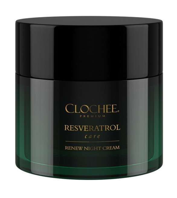 CLOCHEE Resveratrol Care Odbudowujący Krem Na Noc - 50 ml