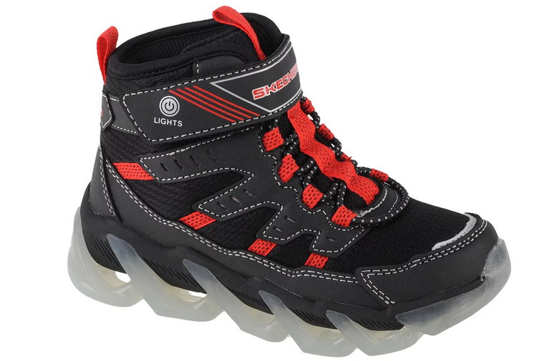 Skechers Mega Surge 400131L-BKRD, Dla chłopca, Czarne, buty sportowe, tkanina, rozmiar: 27