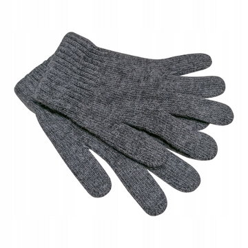 Rękawiczki Zimowe Męskie Ciepłe Wełniane Na Zimę