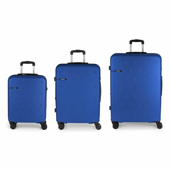 Gabol Juego 3 Zestaw walizek na 4 kółkach 3szt. azul