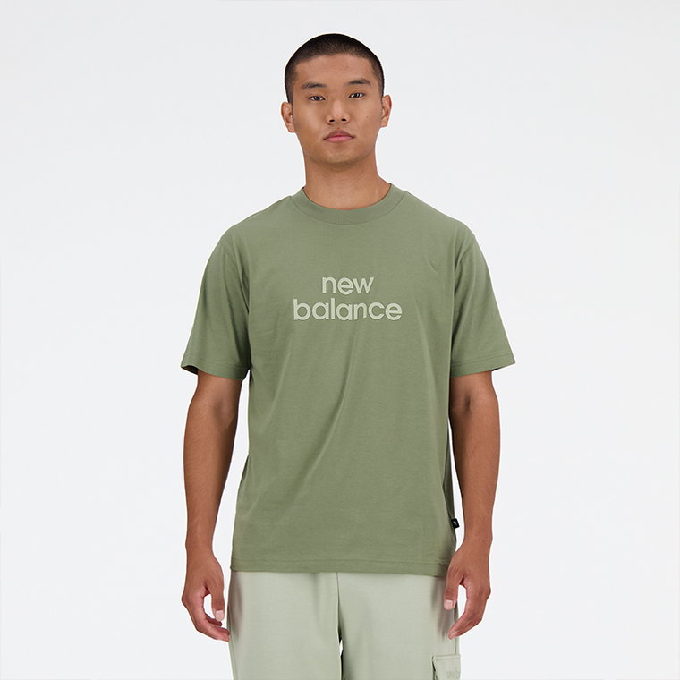 Koszulka męska New Balance MT41582DEK  zielona