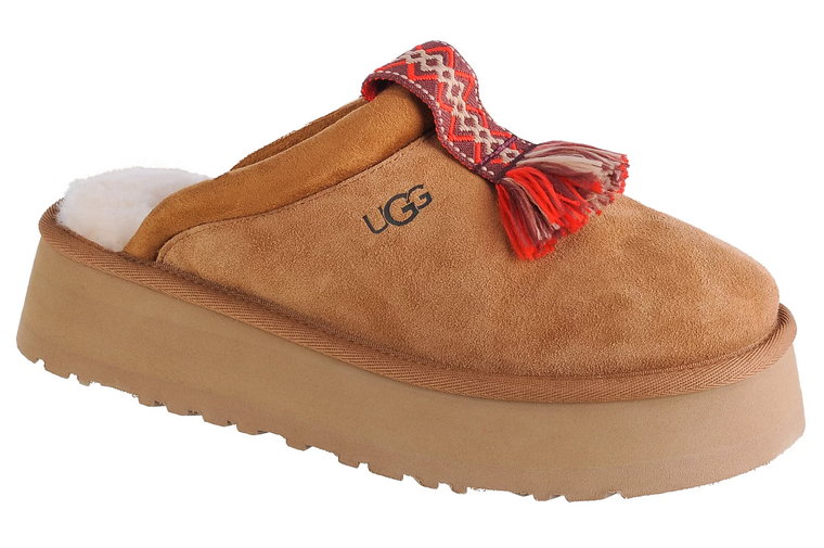 UGG Tazzle Slippers 1152677-CHE, Damskie, Brązowe, kapcie, skóra zamszowa, rozmiar: 39